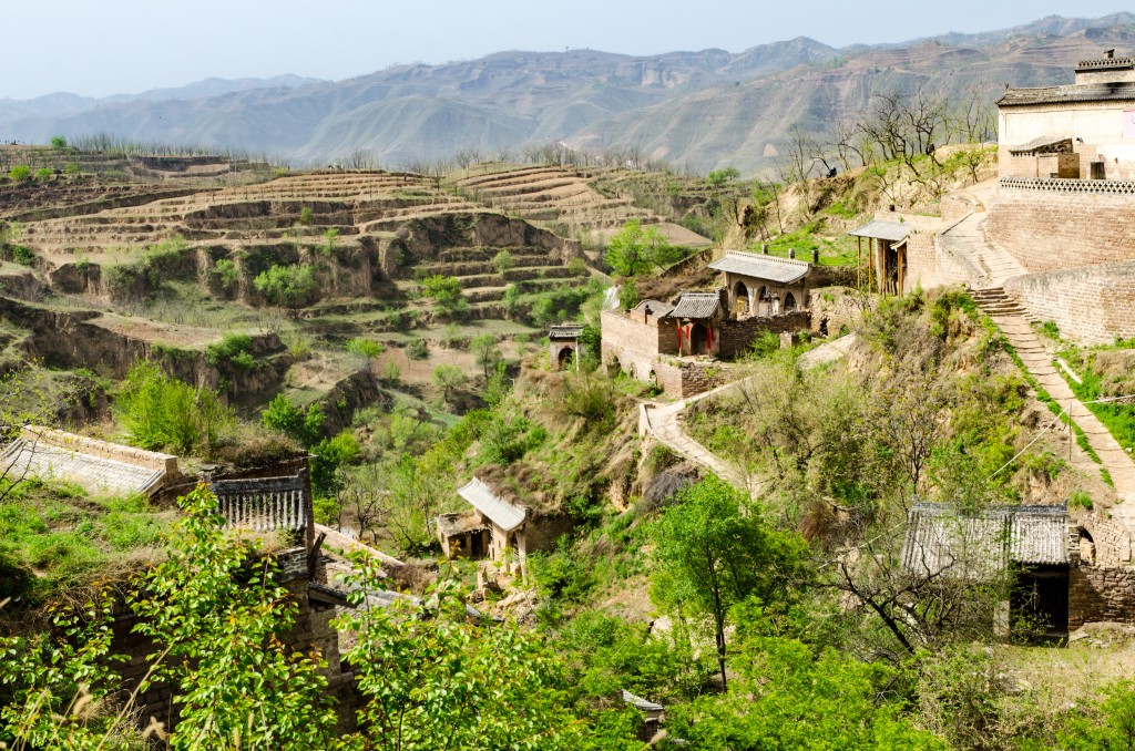 Ancient village in Shanxi Province, China