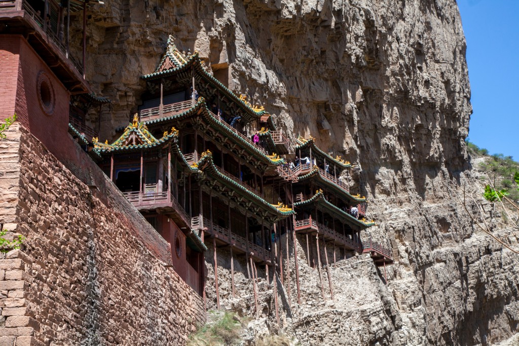 xuan kong monastery in Shanxi province,China