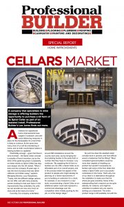 Preview of Professional Builder article on Spiral Cellars